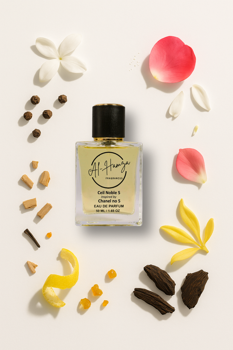 Ceil Noble 5 Inspired by CHANEL NO 5 (S*ARA ALI KHAN)